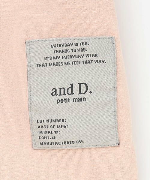 and D.petitmain / アンドディー. プティマイン その他パンツ | 【水陸両用】カットクロップドパンツ | 詳細9