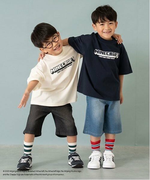 and D.petitmain / アンドディー. プティマイン Tシャツ | 【マインクラフト】KIDSアイコンTEE | 詳細11