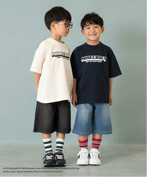 and D.petitmain / アンドディー. プティマイン Tシャツ | 【マインクラフト】KIDSアイコンTEE | 詳細12