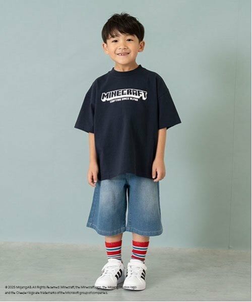 and D.petitmain / アンドディー. プティマイン Tシャツ | 【マインクラフト】KIDSアイコンTEE | 詳細5