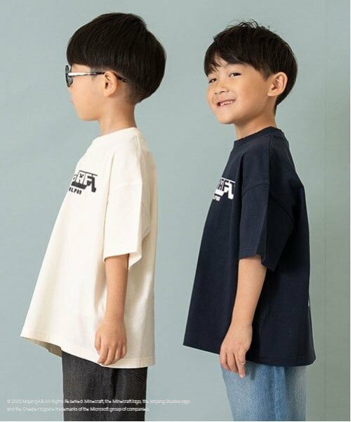 and D.petitmain / アンドディー. プティマイン Tシャツ | 【マインクラフト】KIDSアイコンTEE | 詳細7