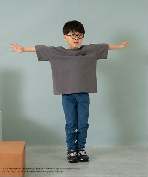 and D.petitmain / アンドディー. プティマイン Tシャツ | 【マインクラフト】【親子リンク】KIDSキャラクターTEE | 詳細3