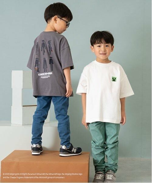 and D.petitmain / アンドディー. プティマイン Tシャツ | 【マインクラフト】【親子リンク】KIDSキャラクターTEE | 詳細6