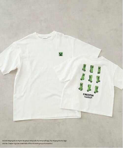 and D.petitmain / アンドディー. プティマイン Tシャツ | 【マインクラフト】【親子リンク】KIDSキャラクターTEE | 詳細9