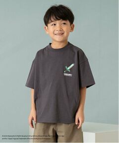 and D.petitmain / アンドディー. プティマイン Tシャツ | 【マインクラフト】【親子リンク】KIDS武器TEE