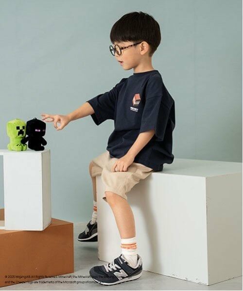 and D.petitmain / アンドディー. プティマイン Tシャツ | 【マインクラフト】【親子リンク】KIDS武器TEE | 詳細5