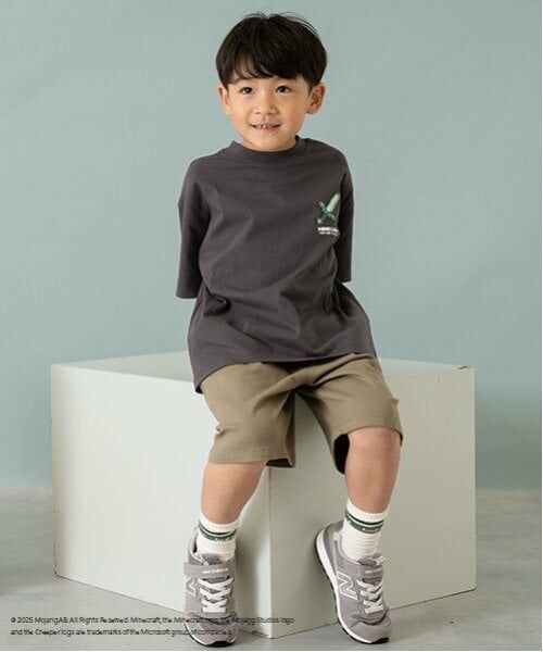 and D.petitmain / アンドディー. プティマイン Tシャツ | 【マインクラフト】【親子リンク】KIDS武器TEE | 詳細6