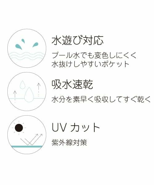 and D.petitmain / アンドディー. プティマイン パーカー | 【水陸両用】速乾 ZIPパーカー_UVカット | 詳細25