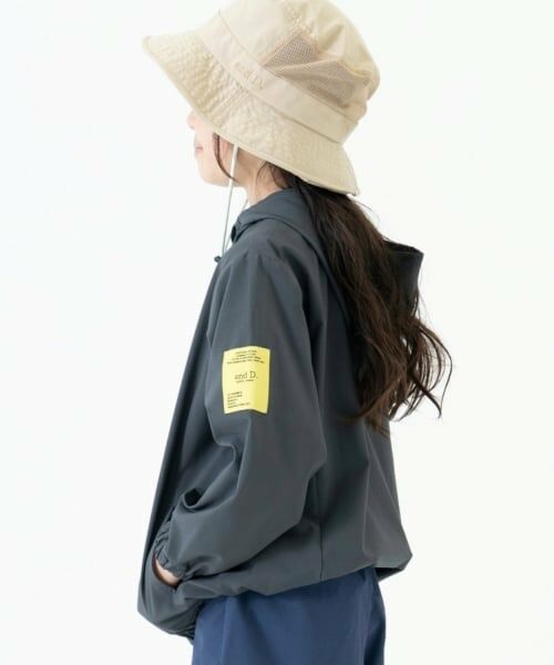 and D.petitmain / アンドディー. プティマイン パーカー | 【水陸両用】速乾 ZIPパーカー_UVカット | 詳細9