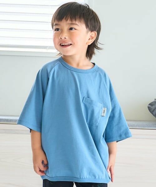 and D.petitmain / アンドディー. プティマイン Tシャツ | 【綿100%】【365D.】無地ポケットビッグ半T | 詳細11