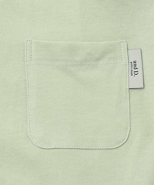 and D.petitmain / アンドディー. プティマイン Tシャツ | 【綿100%】【365D.】無地ポケットビッグ半T | 詳細16