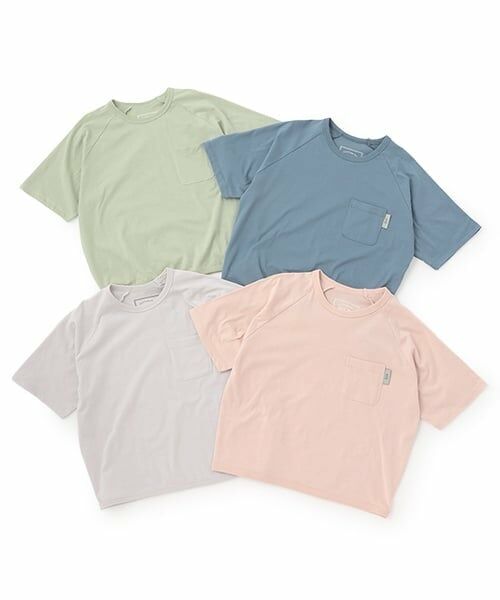 and D.petitmain / アンドディー. プティマイン Tシャツ | 【綿100%】【365D.】無地ポケットビッグ半T | 詳細22