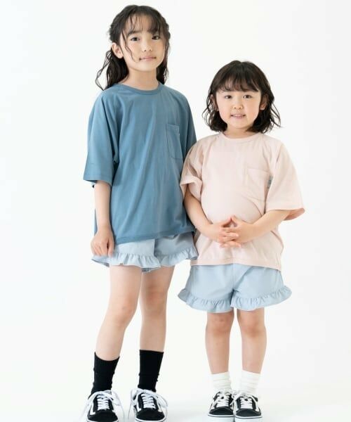 and D.petitmain / アンドディー. プティマイン Tシャツ | 【綿100%】【365D.】無地ポケットビッグ半T | 詳細9