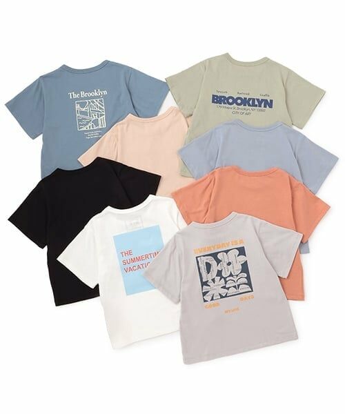 and D.petitmain / アンドディー. プティマイン Tシャツ | 【綿100%】【365D.】アソートグラフィック半T | 詳細24