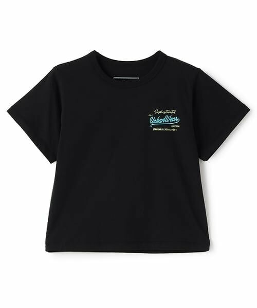 and D.petitmain / アンドディー. プティマイン Tシャツ | 【綿100%】【365D.】アソートグラフィック半T（黒）