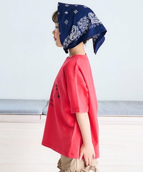 and D.petitmain / アンドディー. プティマイン Tシャツ | ［大人気につき再入荷！］【綿100%】【365D.】OFUZAKEグラフィックワイド半T | 詳細1