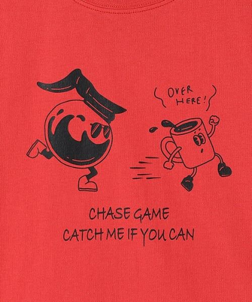 and D.petitmain / アンドディー. プティマイン Tシャツ | ［大人気につき再入荷！］【綿100%】【365D.】OFUZAKEグラフィックワイド半T | 詳細14