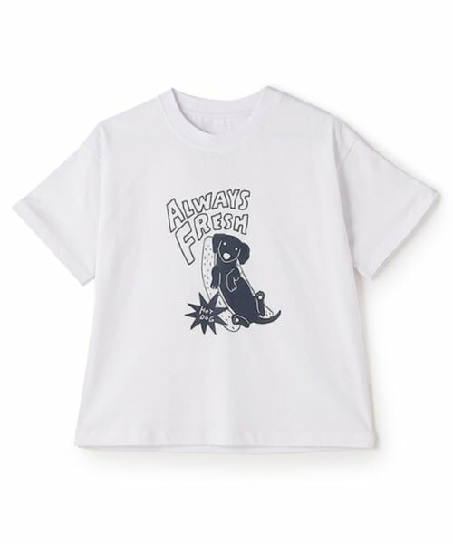 and D.petitmain / アンドディー. プティマイン Tシャツ | ［大人気につき再入荷！］【綿100%】【365D.】OFUZAKEグラフィックワイド半T | 詳細25