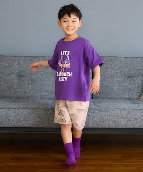 and D.petitmain / アンドディー. プティマイン Tシャツ | ［大人気につき再入荷！］【綿100%】【365D.】OFUZAKEグラフィックワイド半T | 詳細7