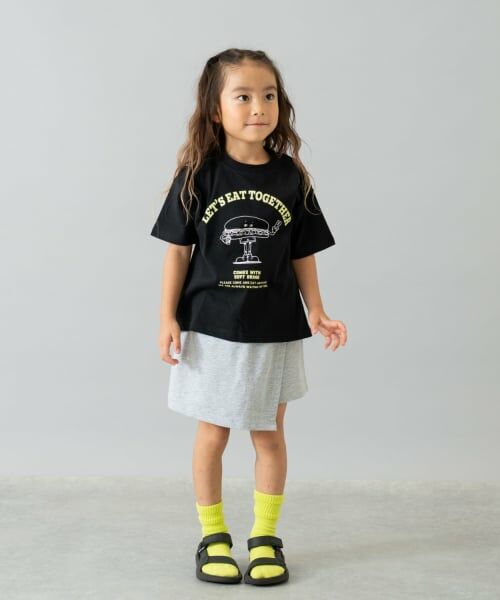 and D.petitmain / アンドディー. プティマイン Tシャツ | ［大人気につき再入荷！］【綿100%】【365D.】OFUZAKEグラフィックワイド半T | 詳細9