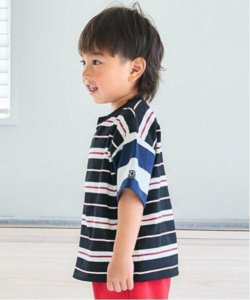 and D.petitmain / アンドディー. プティマイン Tシャツ | 【365D.】アソートボーダーワイド半T | 詳細1