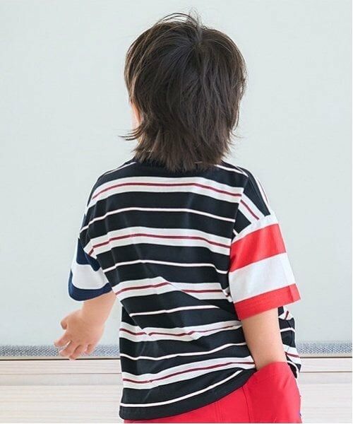 and D.petitmain / アンドディー. プティマイン Tシャツ | 【365D.】アソートボーダーワイド半T | 詳細3