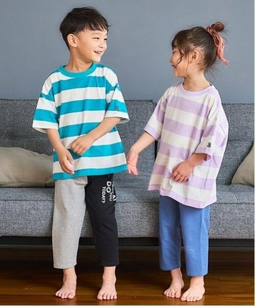 and D.petitmain / アンドディー. プティマイン Tシャツ | 【365D.】アソートボーダーワイド半T | 詳細9