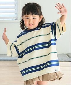 and D.petitmain / アンドディー. プティマイン Tシャツ | リップルボーダービッグ半T