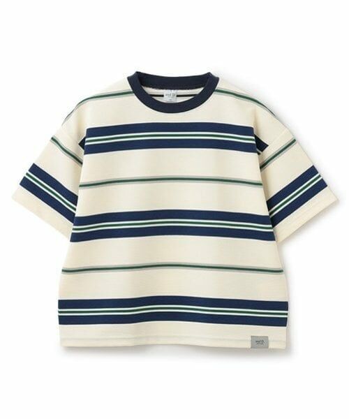 and D.petitmain / アンドディー. プティマイン Tシャツ | リップルボーダービッグ半T | 詳細14