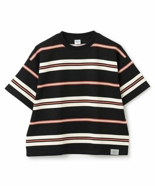 and D.petitmain / アンドディー. プティマイン Tシャツ | リップルボーダービッグ半T | 詳細16