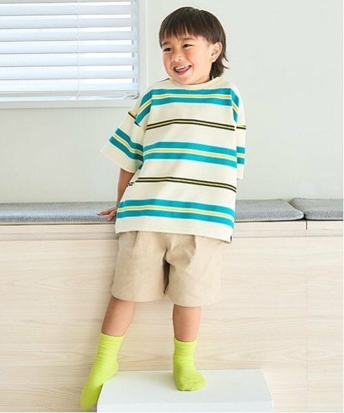 and D.petitmain / アンドディー. プティマイン Tシャツ | リップルボーダービッグ半T | 詳細6