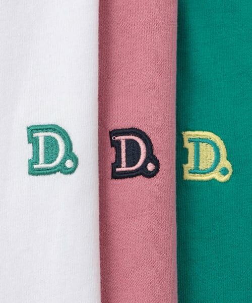 and D.petitmain / アンドディー. プティマイン Tシャツ | 【綿100%】配色ステッチビッグ半T | 詳細12