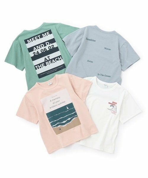 and D.petitmain / アンドディー. プティマイン Tシャツ | 【水陸両用】アソートSUMMERプリント半T | 詳細22