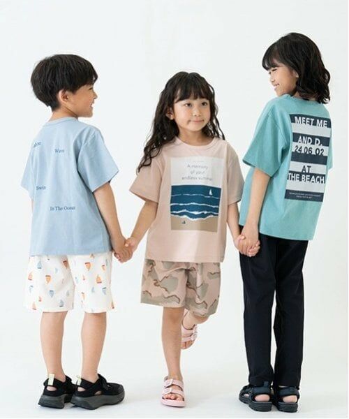 and D.petitmain / アンドディー. プティマイン Tシャツ | 【水陸両用】アソートSUMMERプリント半T | 詳細9