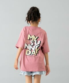 and D.petitmain / アンドディー. プティマイン Tシャツ | ［大人気につき再入荷！］【綿100%】【365D.】夏満喫プリントワイド半T