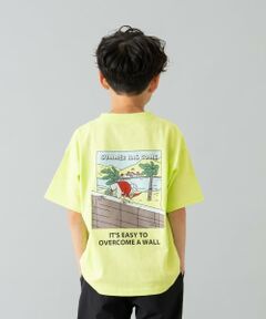 and D.petitmain / アンドディー. プティマイン Tシャツ | ［大人気につき再入荷！］【綿100%】【365D.】夏満喫プリントワイド半T