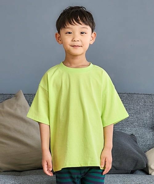 and D.petitmain / アンドディー. プティマイン Tシャツ | ［大人気につき再入荷！］【綿100%】【365D.】夏満喫プリントワイド半T | 詳細1