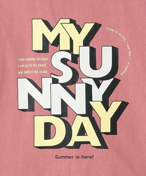 and D.petitmain / アンドディー. プティマイン Tシャツ | ［大人気につき再入荷！］【綿100%】【365D.】夏満喫プリントワイド半T | 詳細17