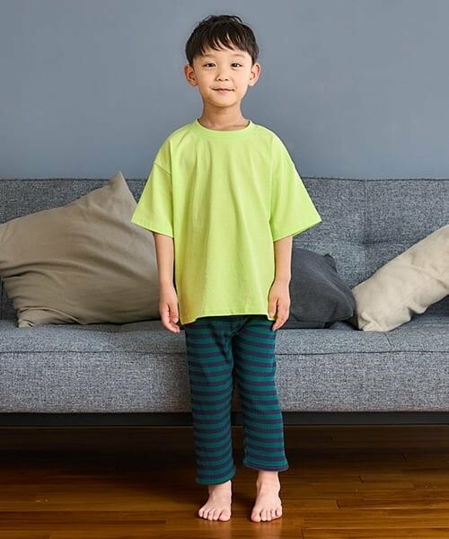 and D.petitmain / アンドディー. プティマイン Tシャツ | ［大人気につき再入荷！］【綿100%】【365D.】夏満喫プリントワイド半T | 詳細3