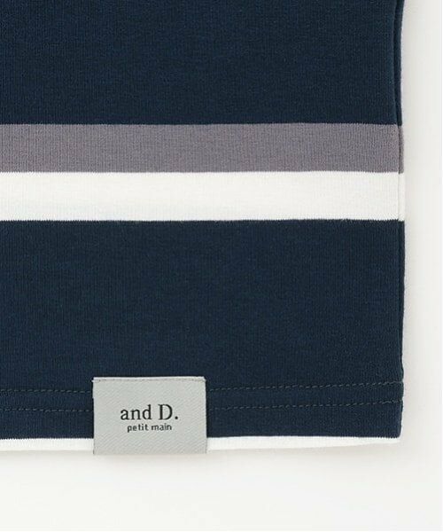 and D.petitmain / アンドディー. プティマイン Tシャツ | 【親子リンク】Kids衿つきラガー半T | 詳細15