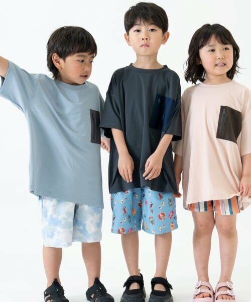 and D.petitmain / アンドディー. プティマイン Tシャツ | 【水陸両用】メッシュポケットビッグ半T | 詳細9