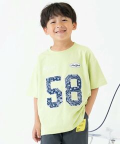 and D.petitmain / アンドディー. プティマイン Tシャツ | 【綿100%】ナンバリングワイド半T