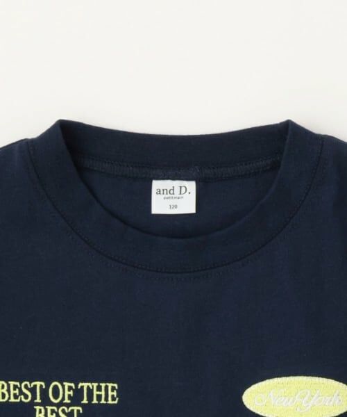 and D.petitmain / アンドディー. プティマイン Tシャツ | 【綿100%】ナンバリングワイド半T | 詳細10