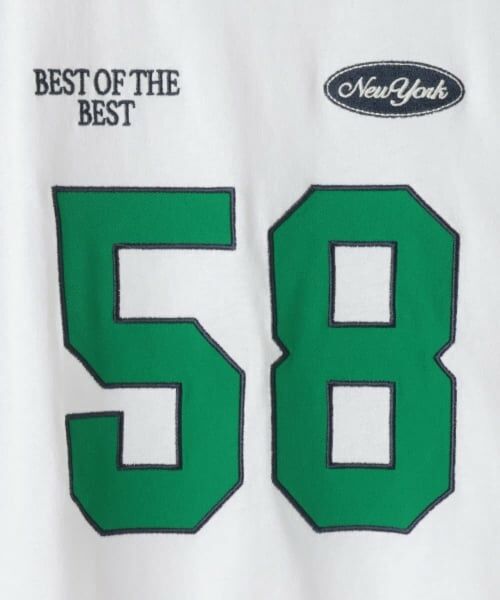 and D.petitmain / アンドディー. プティマイン Tシャツ | 【綿100%】ナンバリングワイド半T | 詳細15