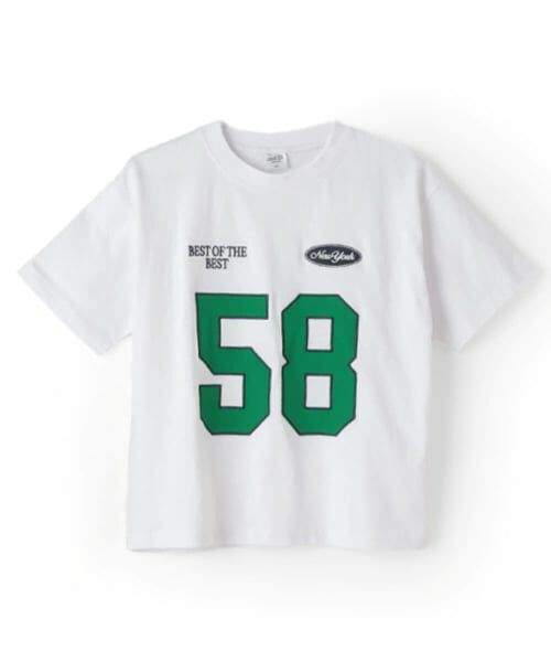 and D.petitmain / アンドディー. プティマイン Tシャツ | 【綿100%】ナンバリングワイド半T | 詳細18