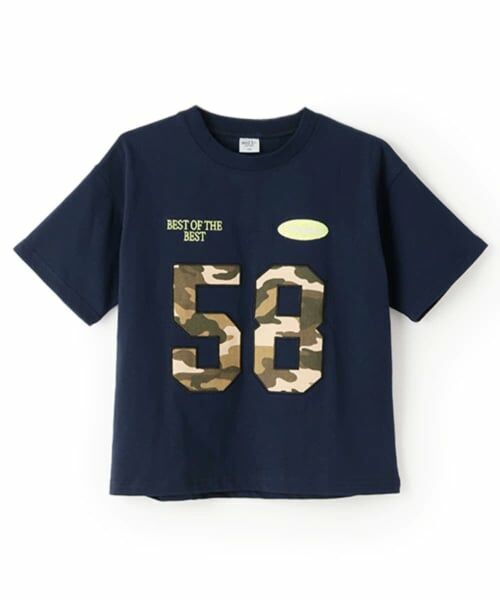 and D.petitmain / アンドディー. プティマイン Tシャツ | 【綿100%】ナンバリングワイド半T | 詳細20