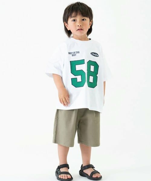 and D.petitmain / アンドディー. プティマイン Tシャツ | 【綿100%】ナンバリングワイド半T | 詳細3