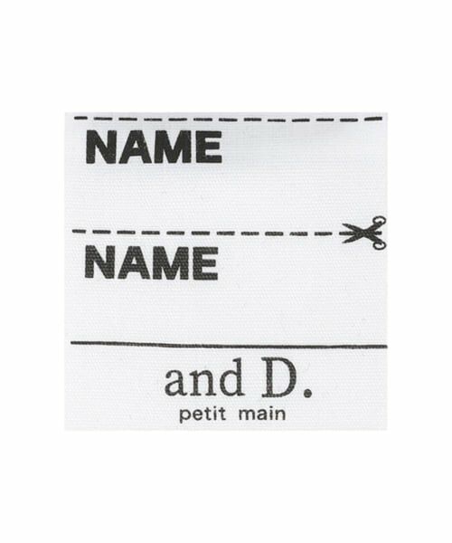 and D.petitmain / アンドディー. プティマイン Tシャツ | 【綿100%】ナンバリングワイド半T | 詳細9