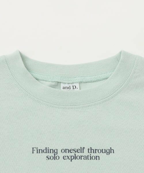 and D.petitmain / アンドディー. プティマイン Tシャツ | 【綿100%】【親子リンク】Kids裾レイヤードワイド半T | 詳細19
