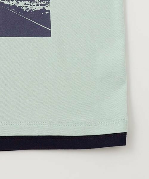 and D.petitmain / アンドディー. プティマイン Tシャツ | 【綿100%】【親子リンク】Kids裾レイヤードワイド半T | 詳細21